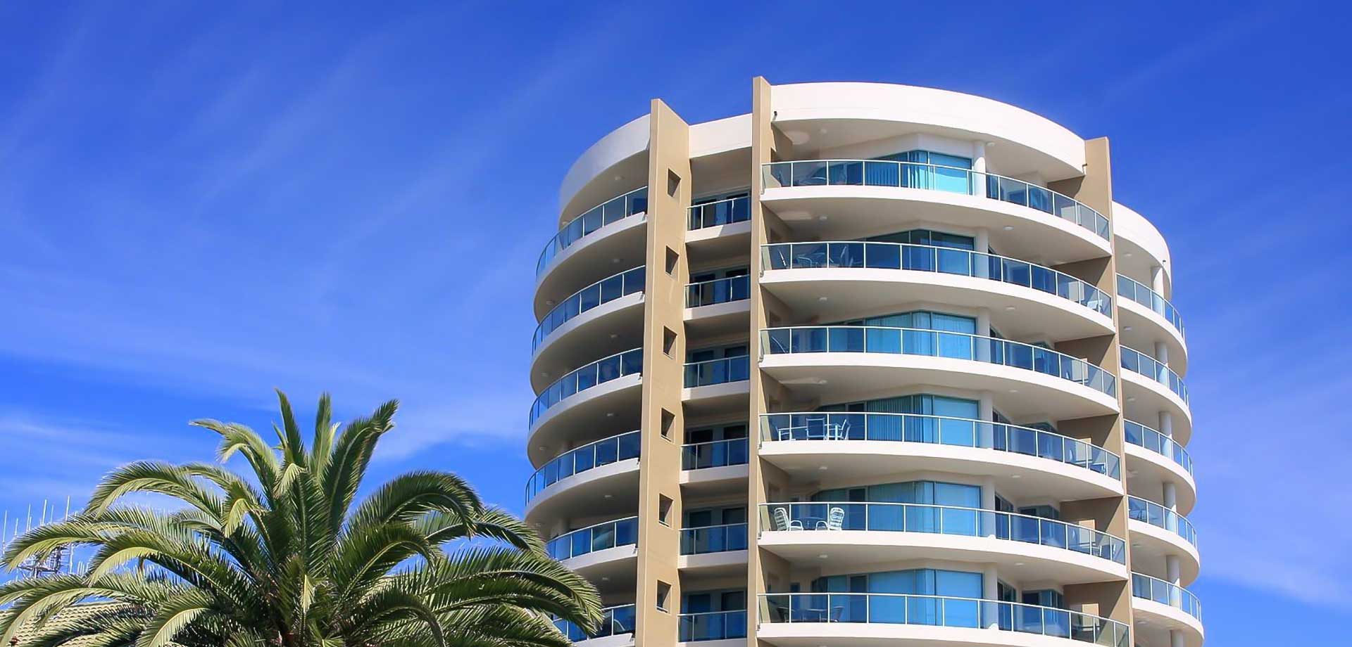 Sails Apartments in Forster on Forster Beach